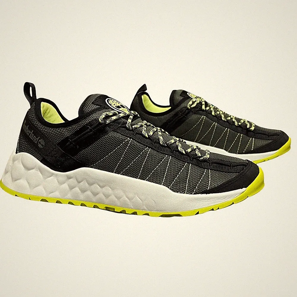 TIMBERLAND TB0A2AYS A58 SOLAR WAVE LOW DARK GREEN MESH HIKING SHOES SZ 9.5M NIB